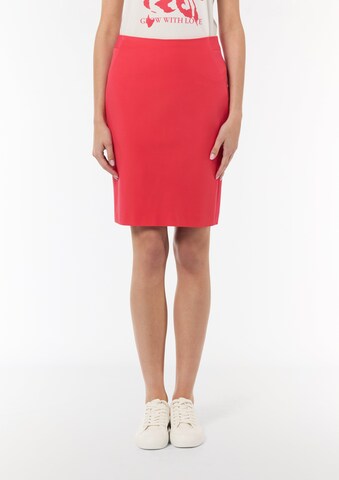 COMMA Skirt in Red: front
