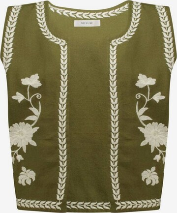 Gilet Deeluxe en vert : devant