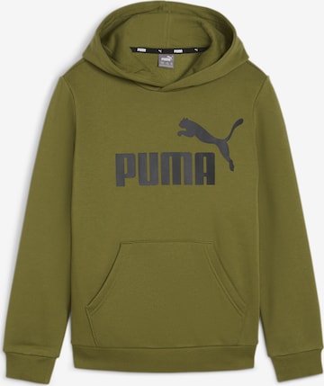 PUMA Sweatshirt 'Essentials' in Grün: predná strana