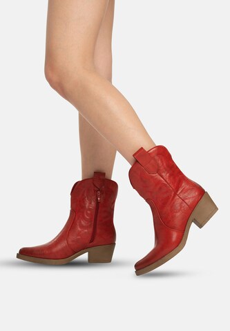 Salinyang Cowboylaarzen in Rood