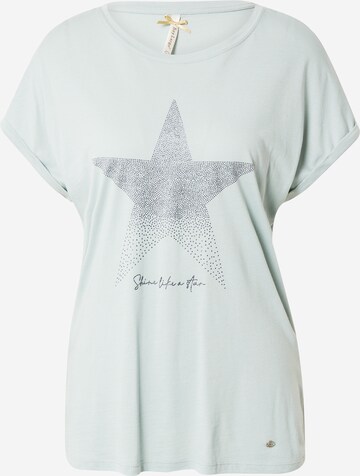 Key Largo Shirt 'GALAXY' in Groen: voorkant