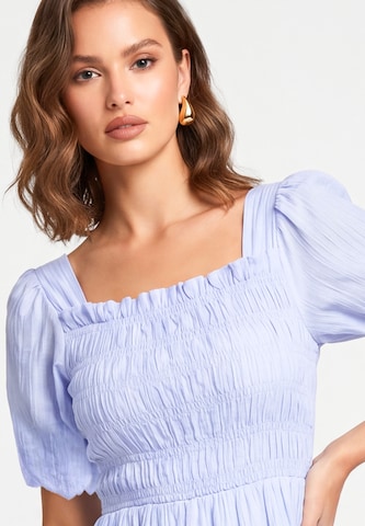 Robe faina en bleu