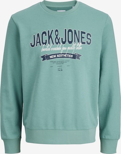 Megztinis be užsegimo iš JACK & JONES, spalva – turkio spalva / tamsiai mėlyna / balta, Prekių apžvalga