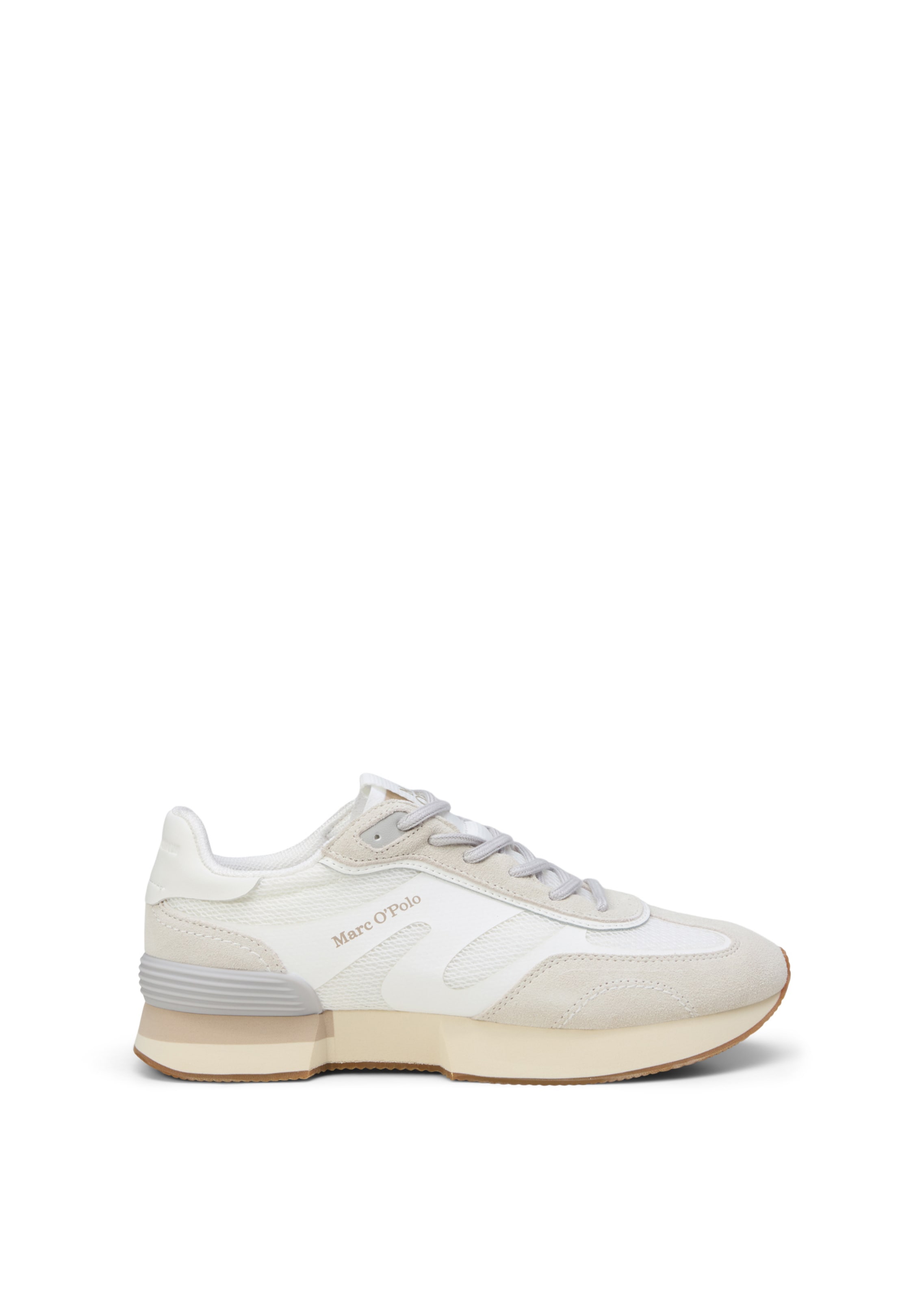 Marc O'Polo Platform trainers in White: front
