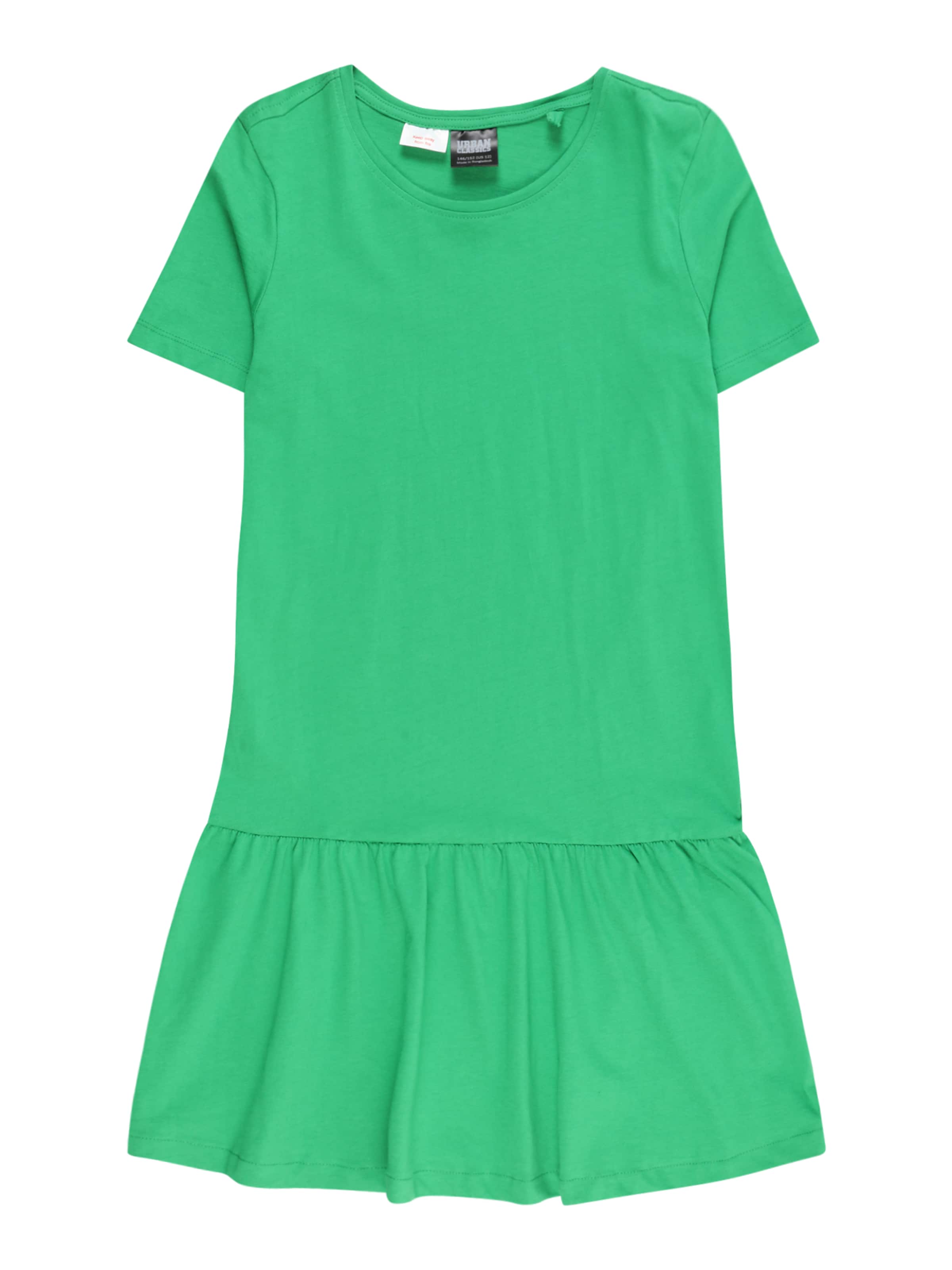 Urban Classics Рокля 'Valance' в зелено: отпред