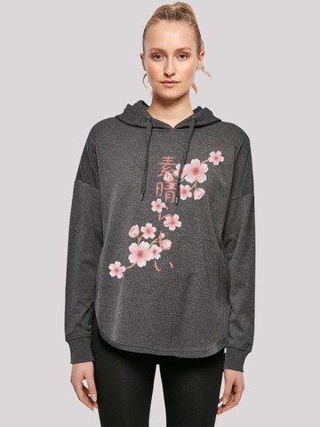 Sweat-shirt F4NT4STIC en gris : devant