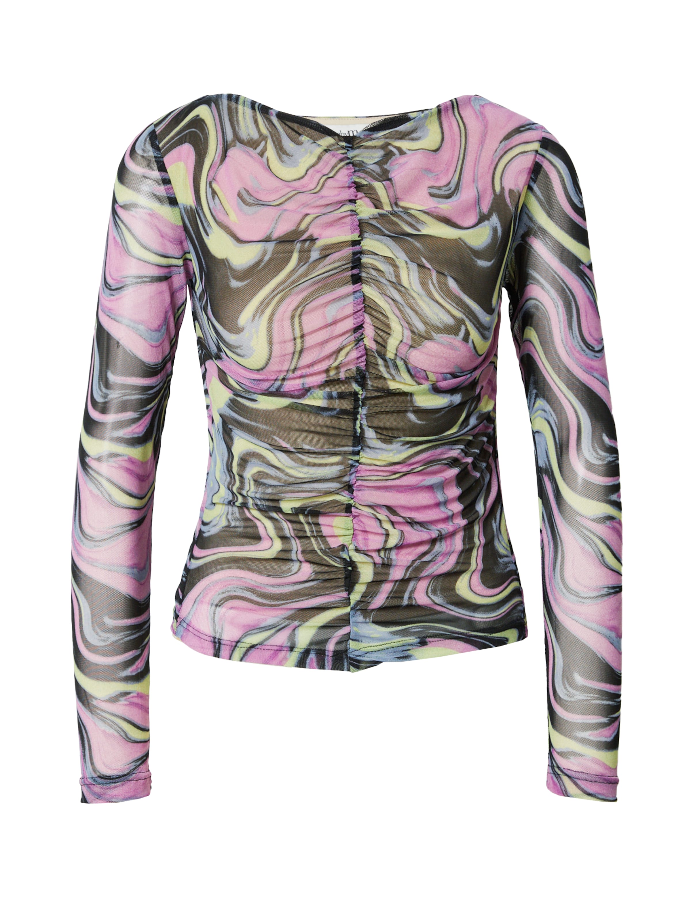 jauktas krāsas mbym T-Krekls 'Jeevan': no priekšpuses