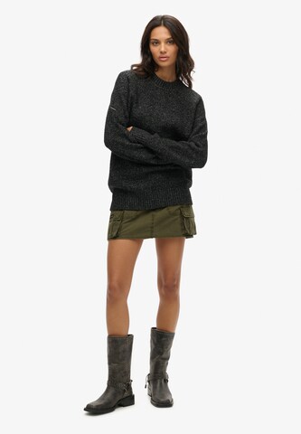 Superdry & Co Pullover in Schwarz
