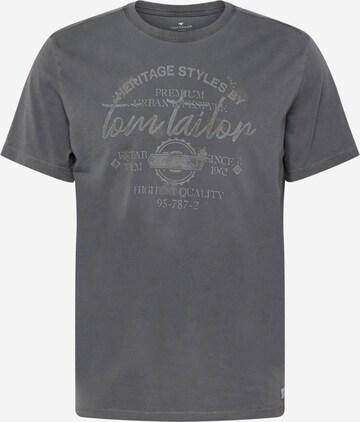 TOM TAILOR T-Shirt in Grau: front