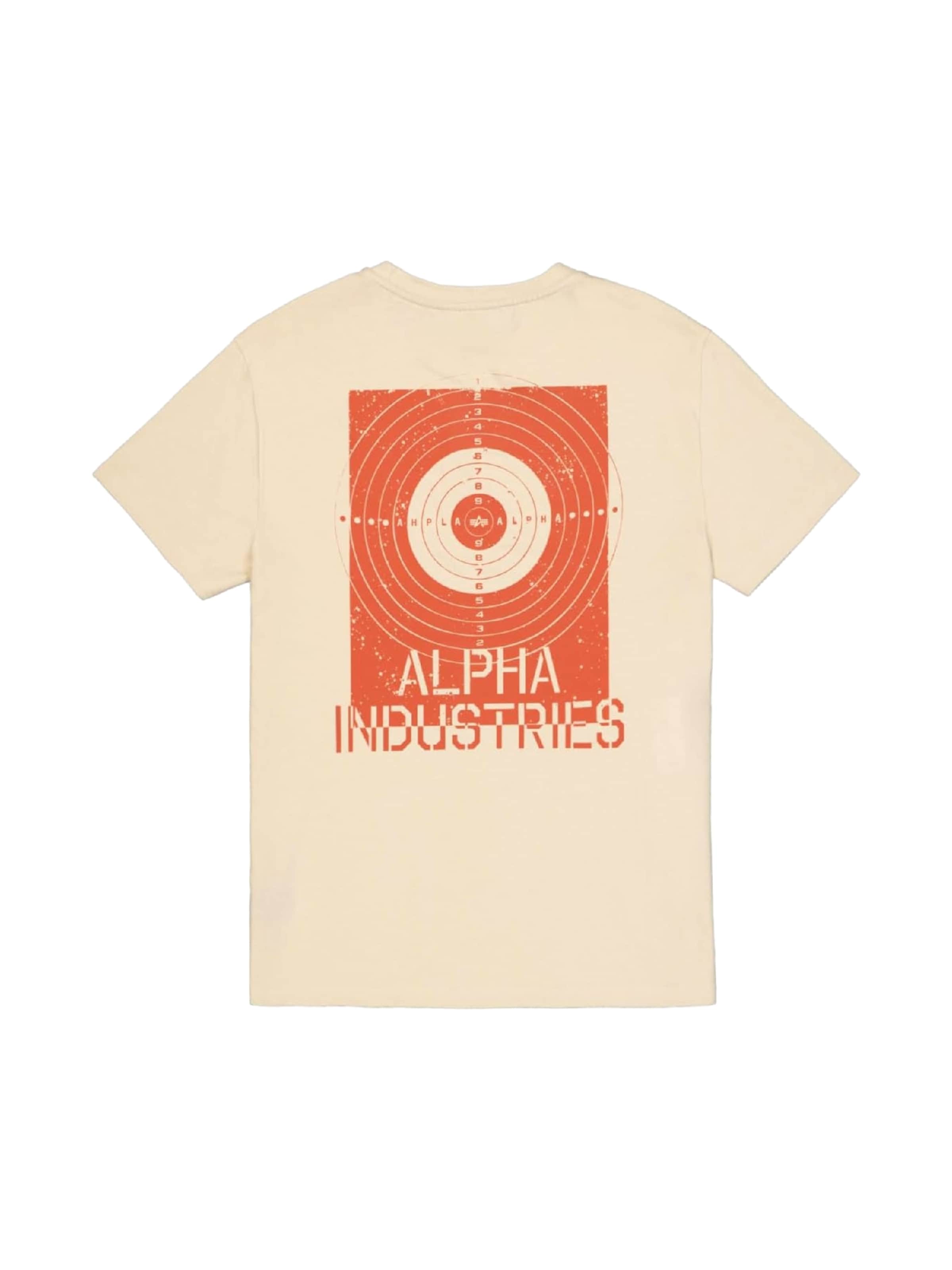 ALPHA INDUSTRIES Shirt in Beige