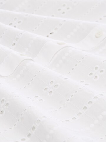 TOM TAILOR DENIM Skjortklänning i vit