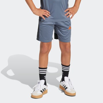 Regular Pantalon de sport 'Tiro 25 Essentials' ADIDAS PERFORMANCE en gris : devant