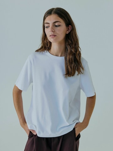 NORR Top ' Nelly tee ' - fehér: elől