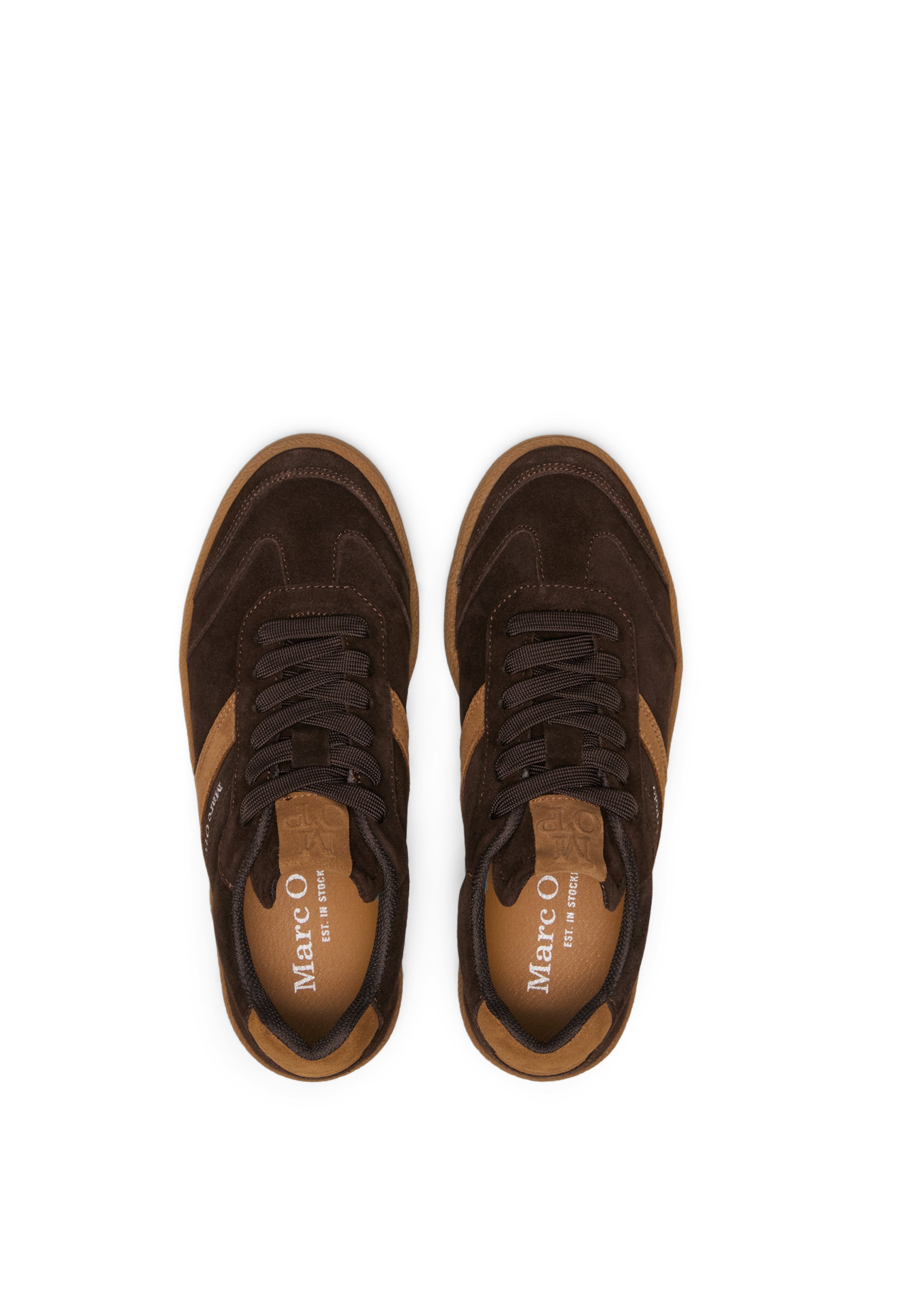 Marc O'Polo Platform trainers 'Court' in Brown