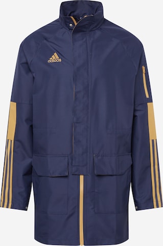 ADIDAS PERFORMANCE Športna jakna 'Tiro' | modra barva: sprednja stran