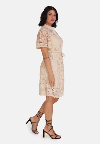 Elara Blusekjole i beige