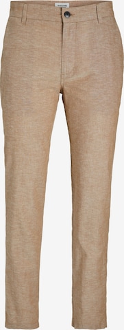 JACK & JONES - Pantalón chino 'JPSTAce JJSummer' en marrón: frente