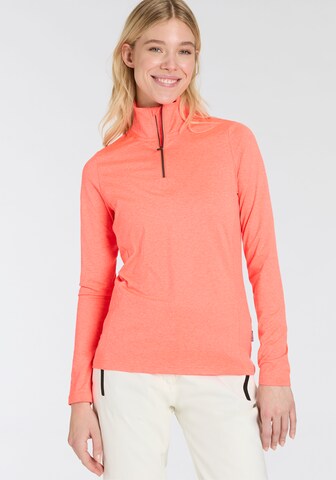 KILLTEC Performance Shirt in Red: front