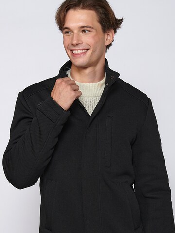 KOROSHI Between-Seasons Coat in Black