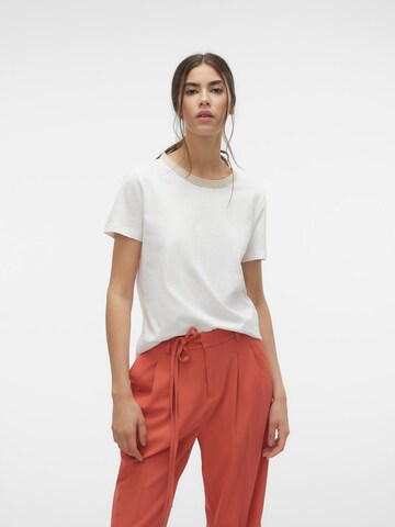 VERO MODA Футболка в Белый: спереди