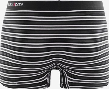 Blackspade Retro Pants ' Stripes ' in Schwarz