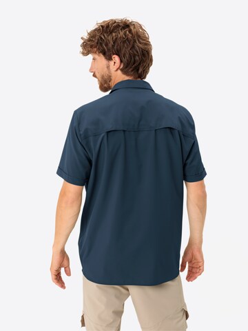 VAUDE Regular fit Functioneel overhemd ' Rosemoor ' in Blauw