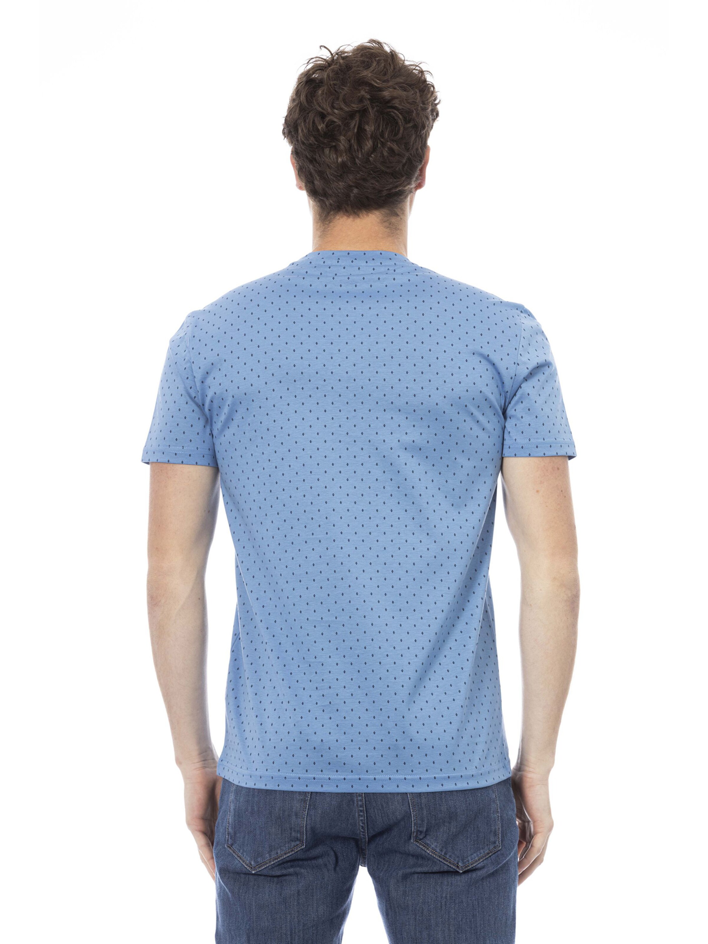 Top 'T-Shirt Uomo Baldinini Trend 100% Cotone Stampa' di Baldinini Trend in blu