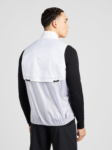 Gilet sportivo di On in bianco