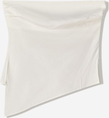 Top di Bershka in bianco: frontale