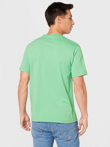 LEVI'S ®regular Majica 'Graphic Crewneck Tee' - zelena boja