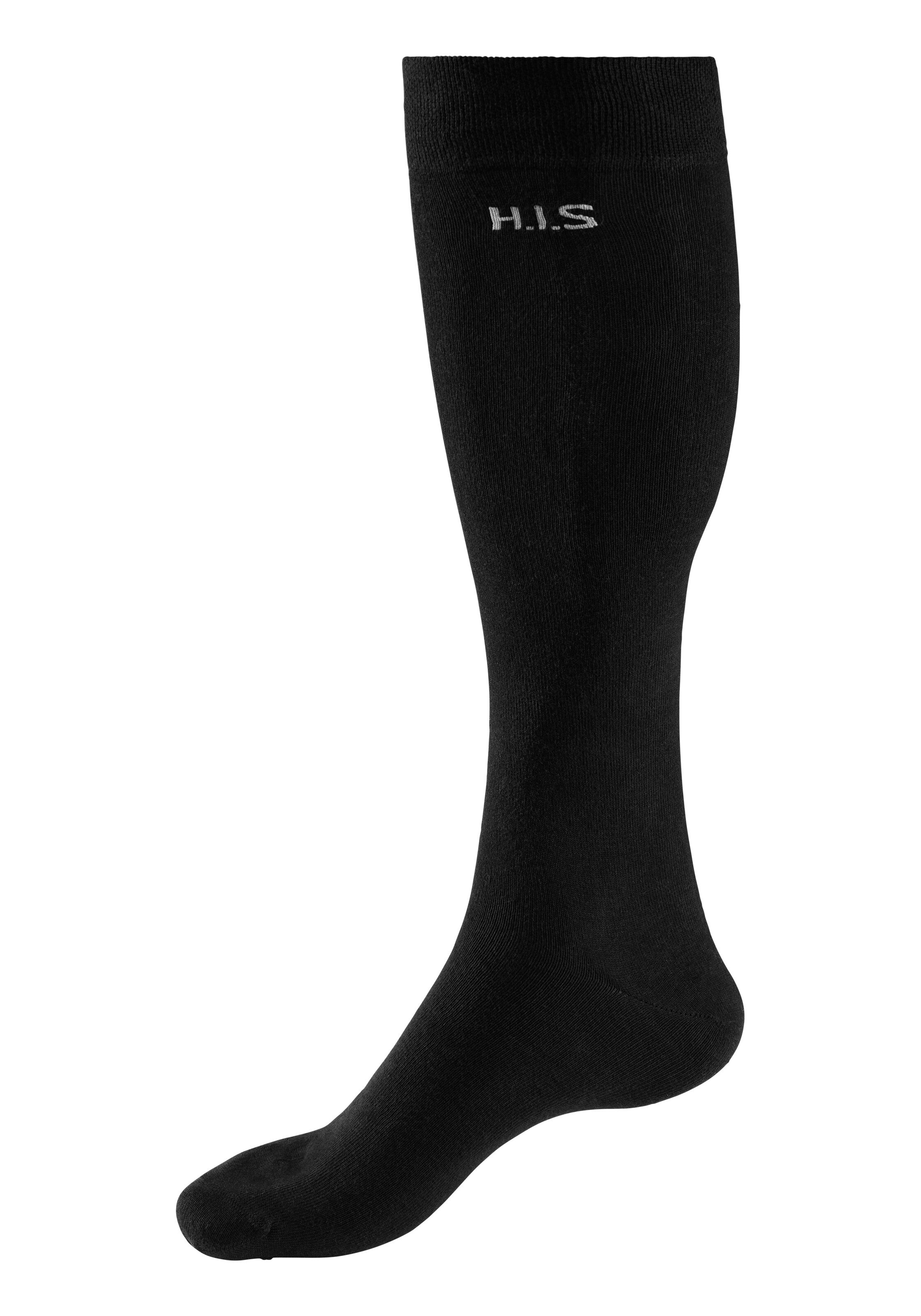 H.I.S Kniestrümpfe in Grau