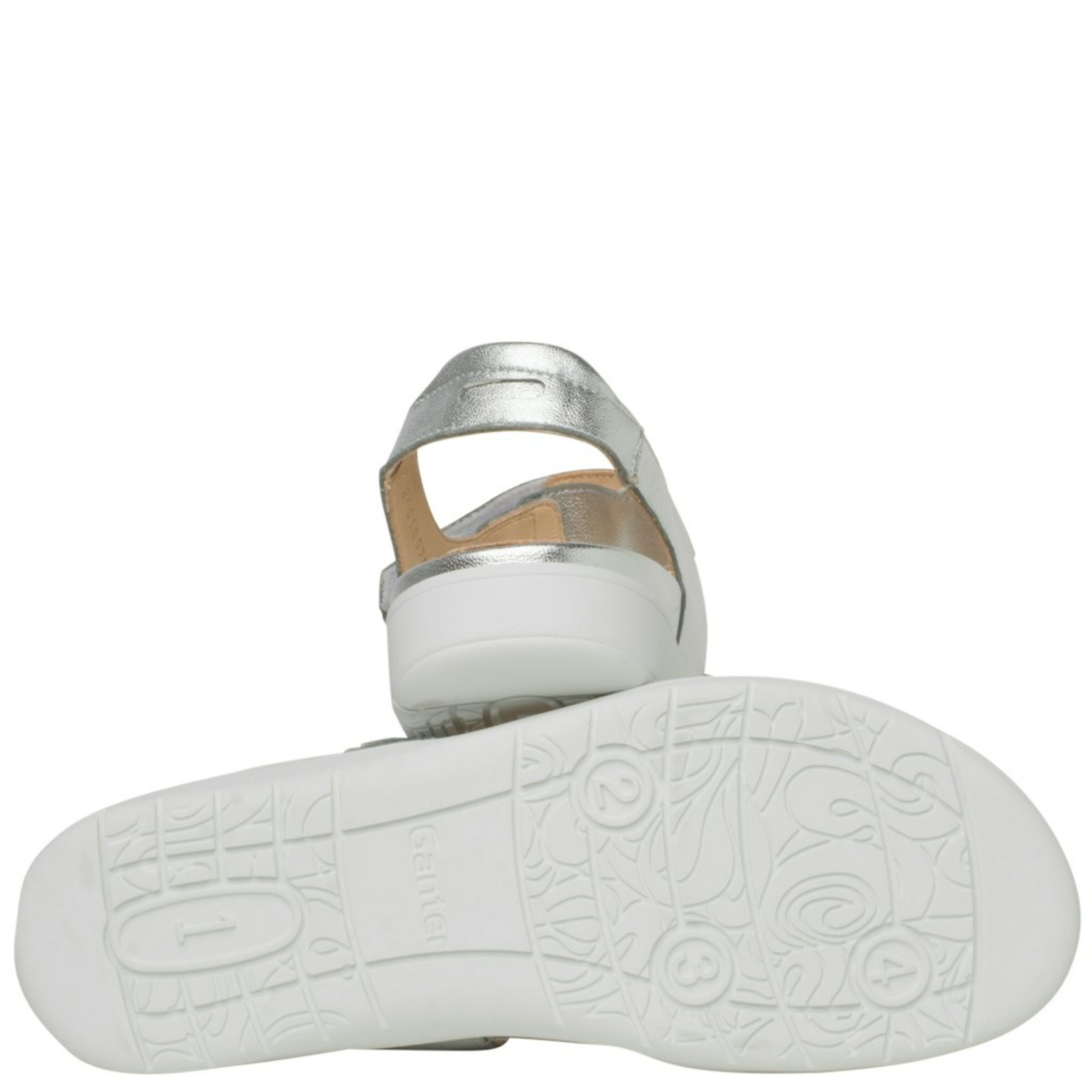 Ganter Sandale in Silber