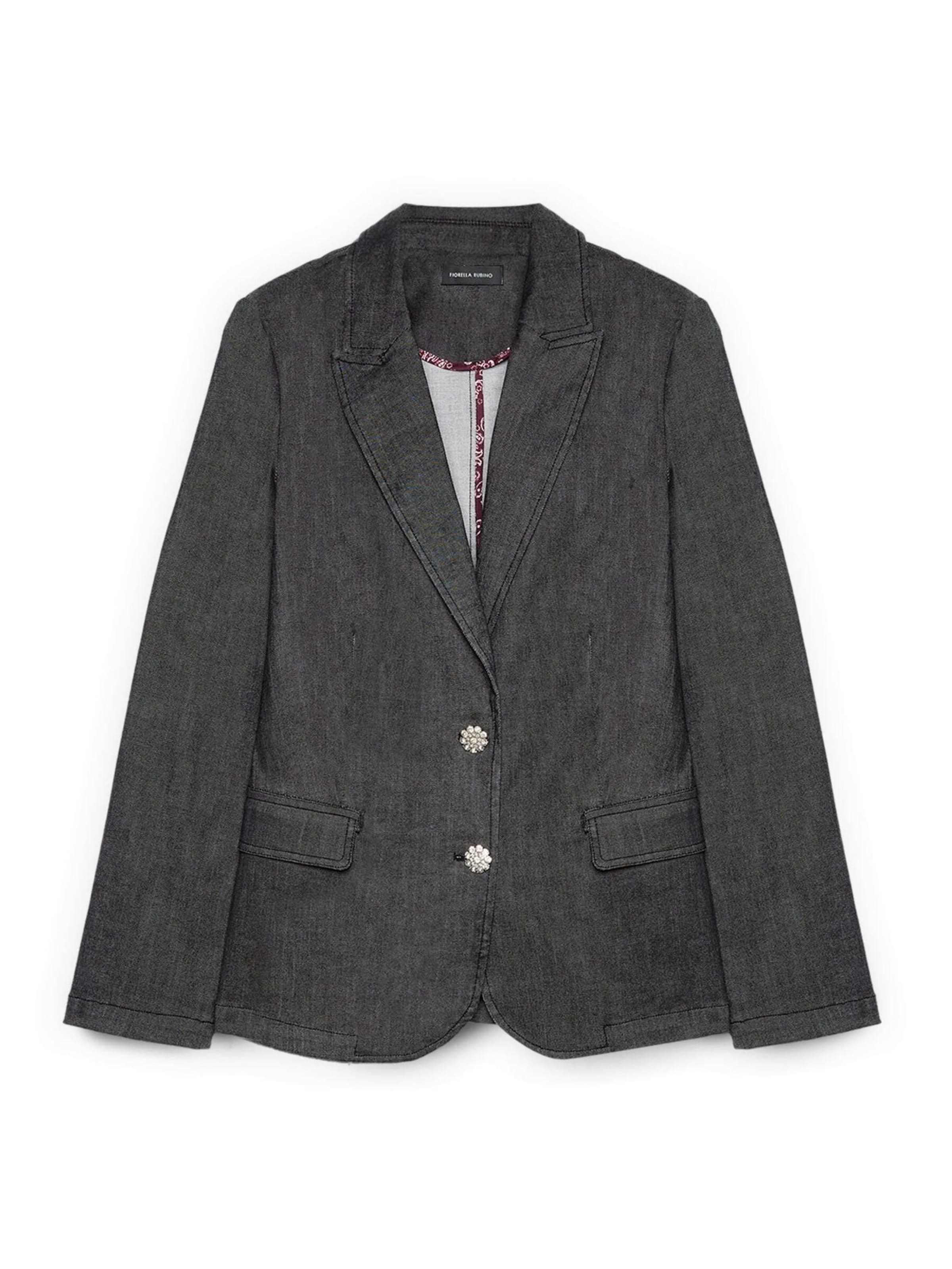 Fiorella Rubino Blazer in Black: front