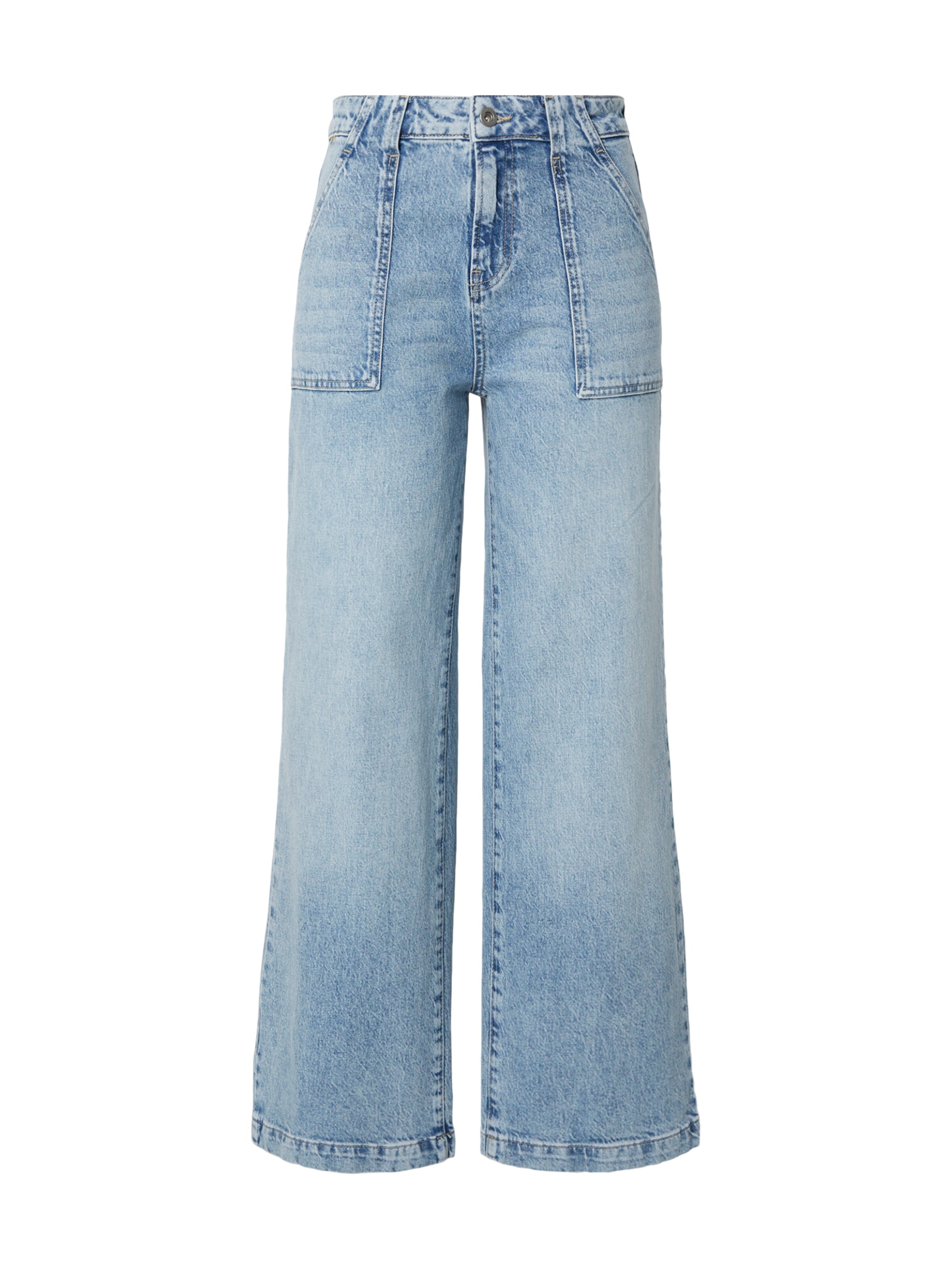 Cars Jeans Wide leg Jeans 'LOLA' in Blue: front