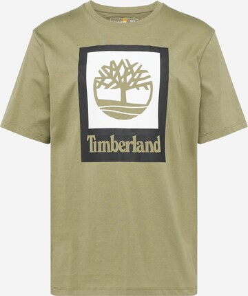 T-Shirt TIMBERLAND en vert : devant