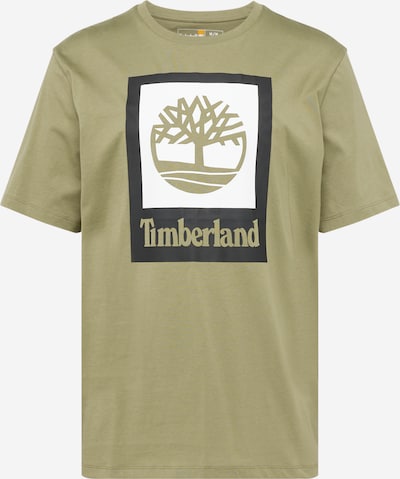 TIMBERLAND T-Shirt en olive / noir / blanc, Vue avec produit