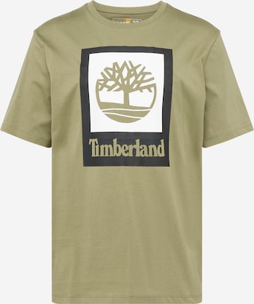 TIMBERLAND Μπλουζάκι σε πράσινο: μπροστά