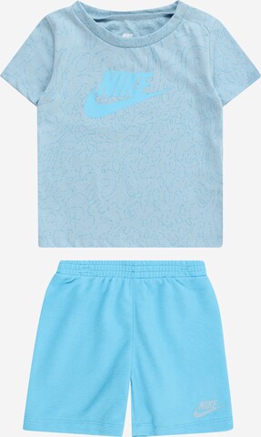 Nike Sportswear Set in Blue: front