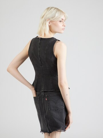 LEVI'S ® Top 'Leighton Peplum Top' - fekete