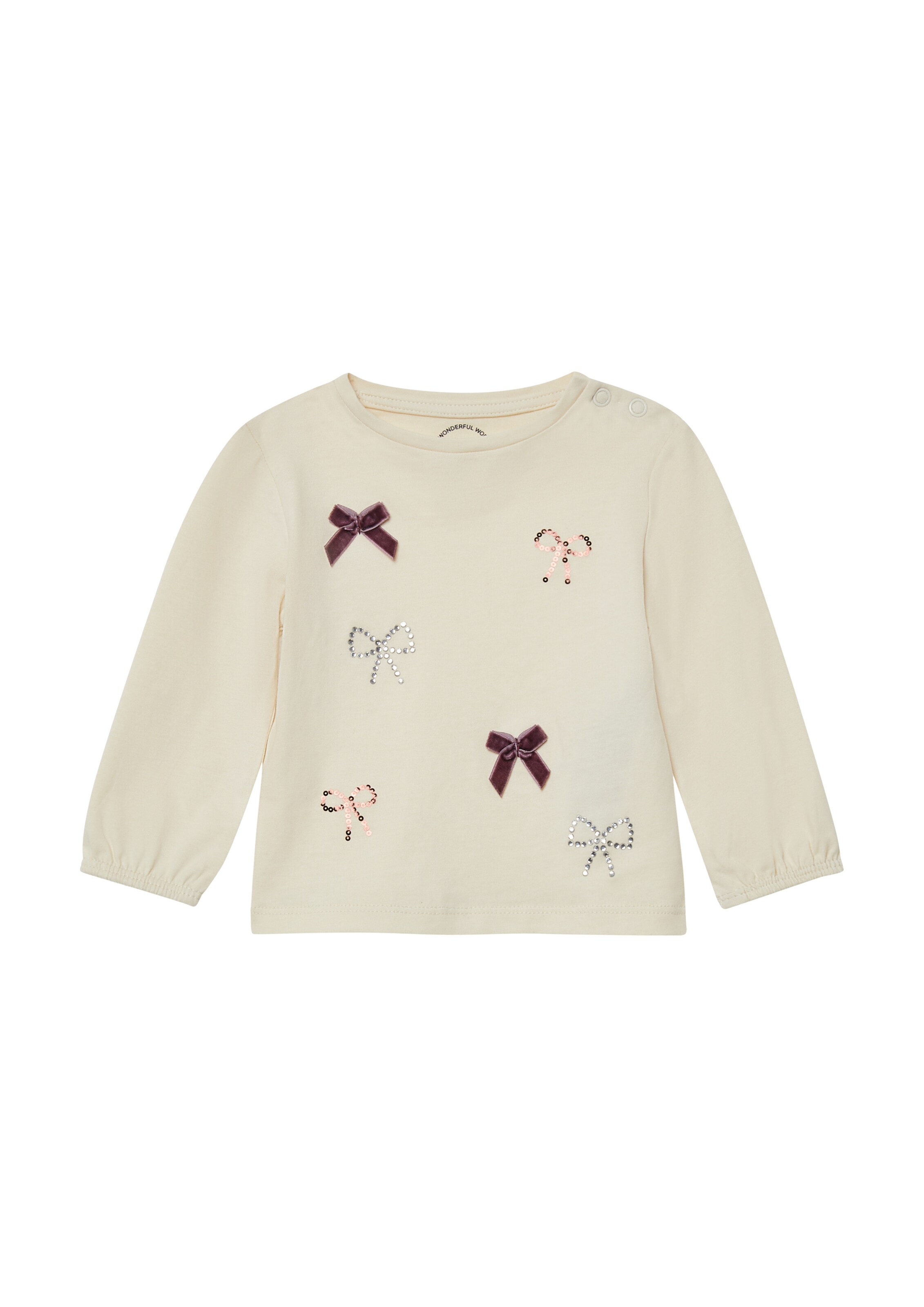 s.Oliver Shirt in Beige: Vorderseite