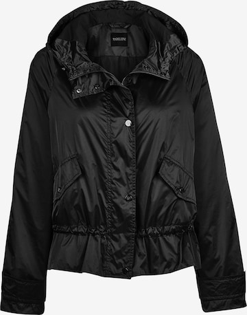 Veste mi-saison MADELEINE en noir : devant