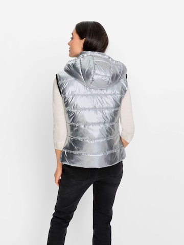 Gilet heine en gris