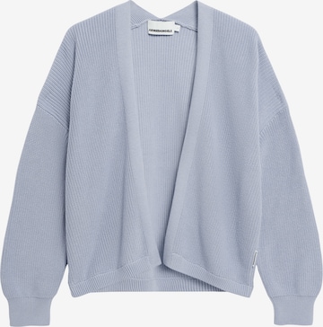 ARMEDANGELS Gebreid vest ' VILDAANAS ' in Blauw: voorkant