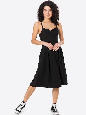 Robe 'Liana' ABOUT YOU en noir : devant