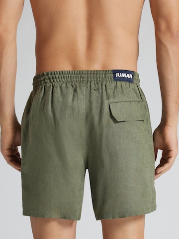 IUMAN Intimissimi Swim Trunks in Green