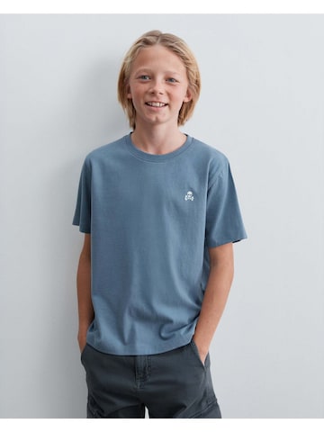 Scalpers T-shirt i blå: framsida