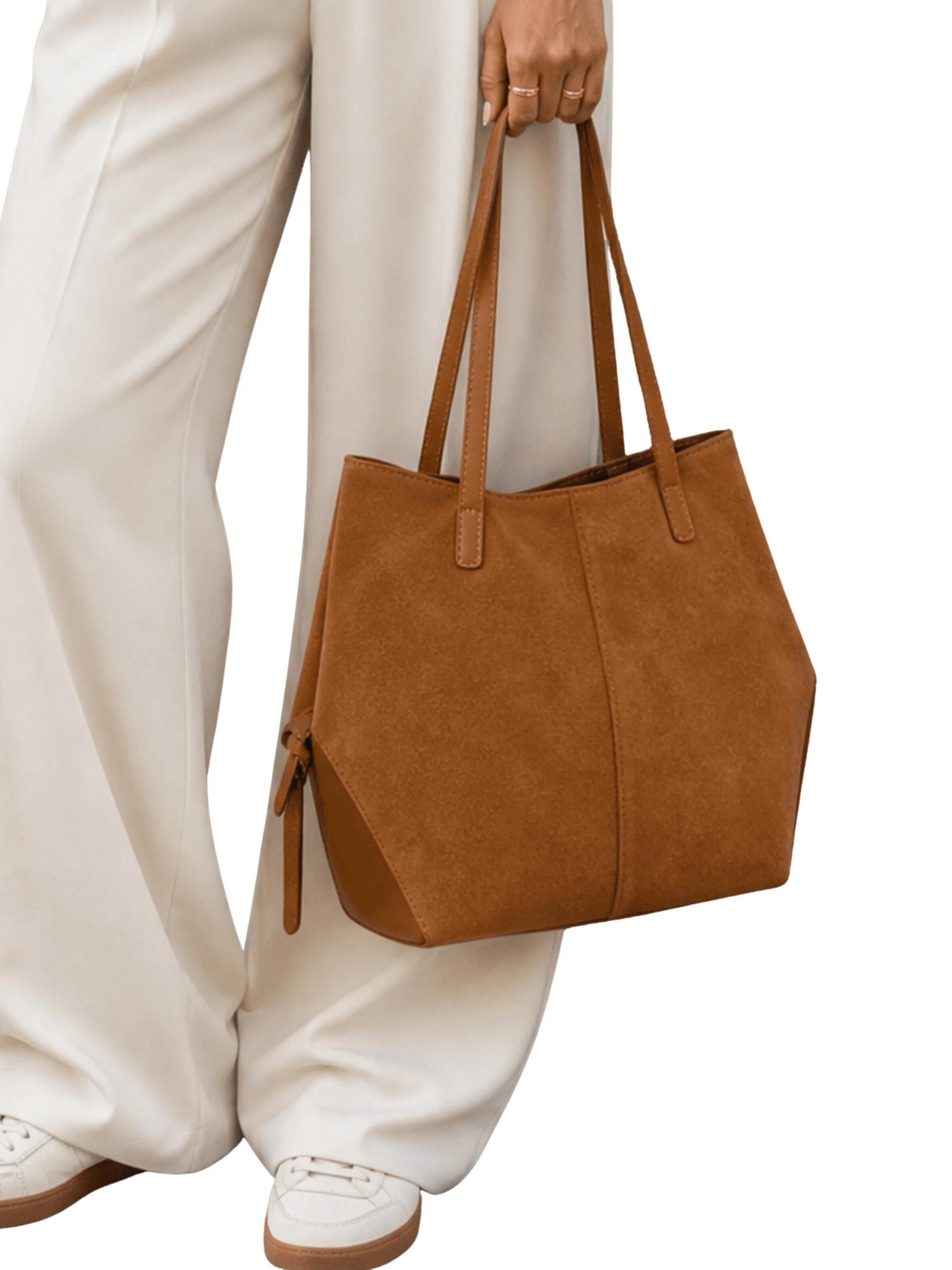 lePelou Shoulder Bag 'TARA' in Brown