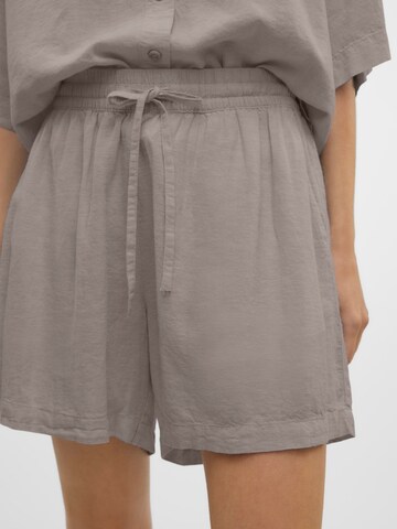 VERO MODA Loosefit Broek 'VMLinn' in Grijs