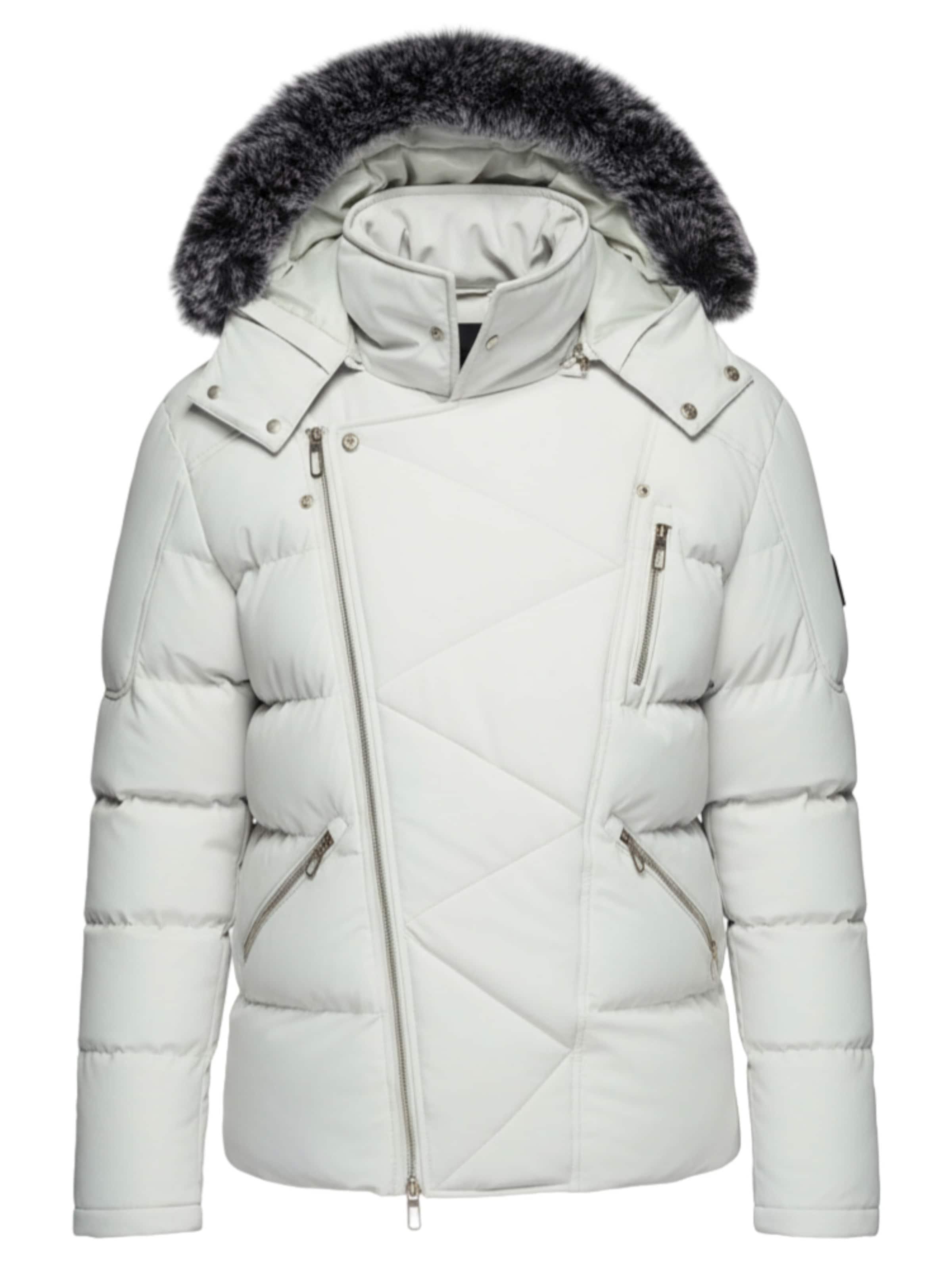 Ombre Jacke 'Level Up' in hellgrau / silber, Produktansicht