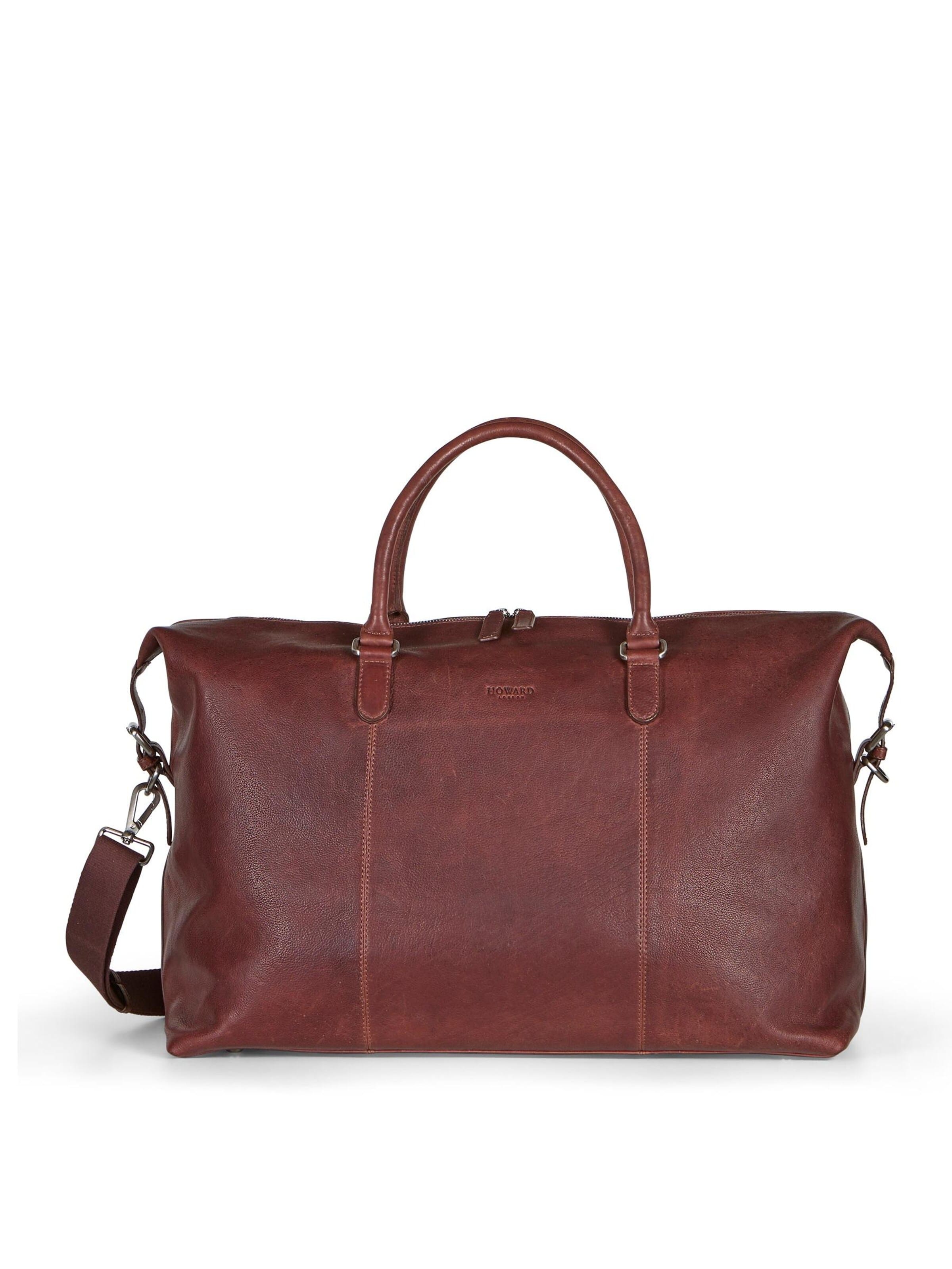 Howard London Weekend bag 'Howard Weekend Bag Jacob Brown' in Brown: front